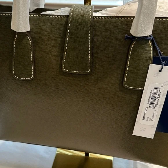 Dooney & Bourke Olive Tote Bag - Picture 5 of 11